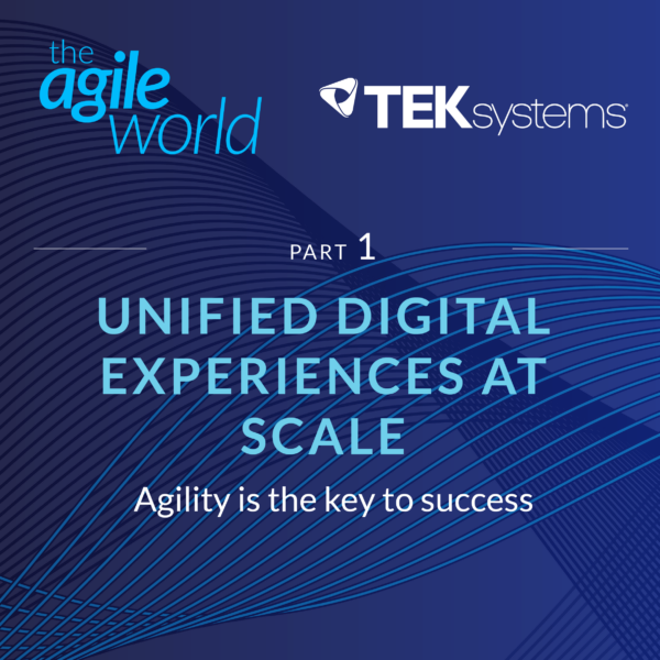 128: #128: Unified Digital Experiences at Scale, Part 1, with Kalev Peekna, One North