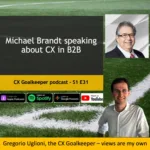 CX Goalkeeper with Michael Brandt – S1E31 is about CX in B2B