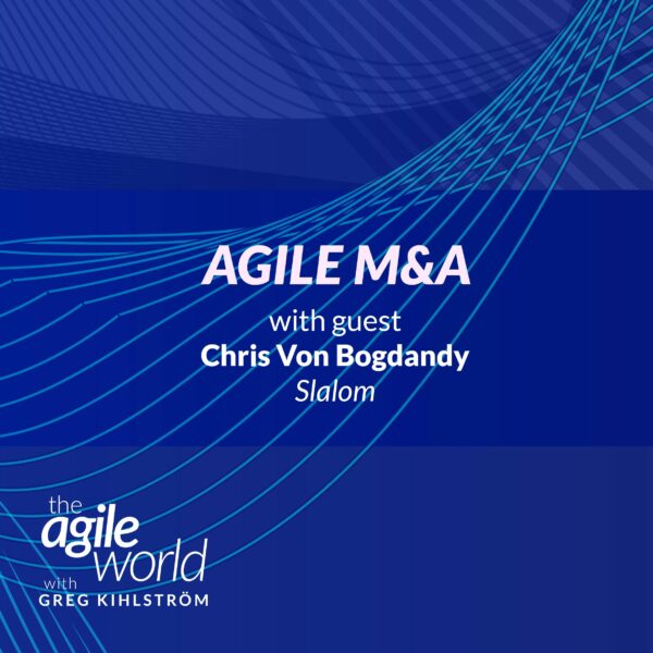 166: #166: Agile M&A with Chris Von Bogdandy, Slalom