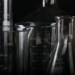 photo of clear glass measuring cup lot