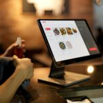 touchscreen to make orders at restaurant