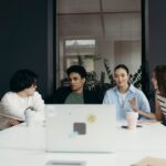 people in a meeting