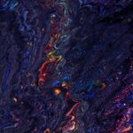 photo of multicolored illustration