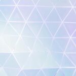 photo of triangle shape digital wallpaper