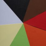 colorful triangles pattern