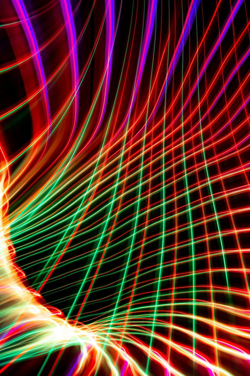 abstract lines pattern