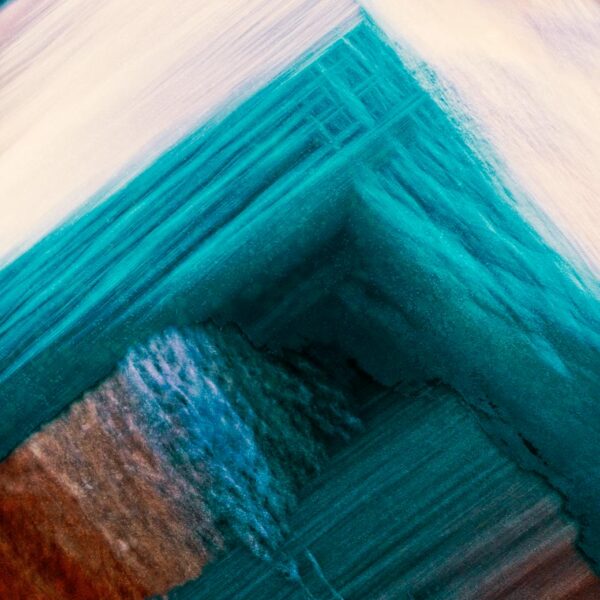 an abstract illustration with depth