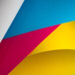 a multi colored design