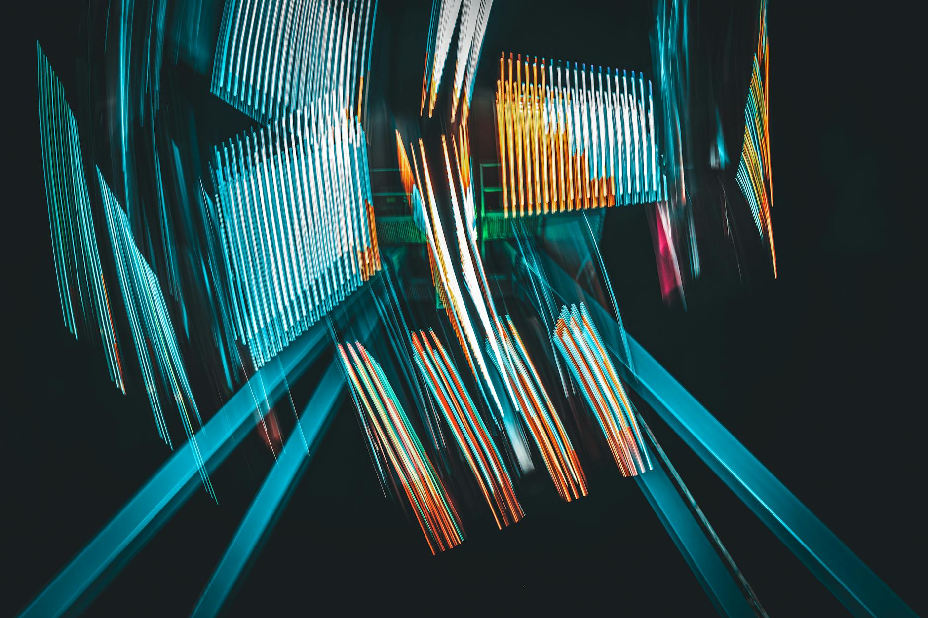 abstract blurred shapes