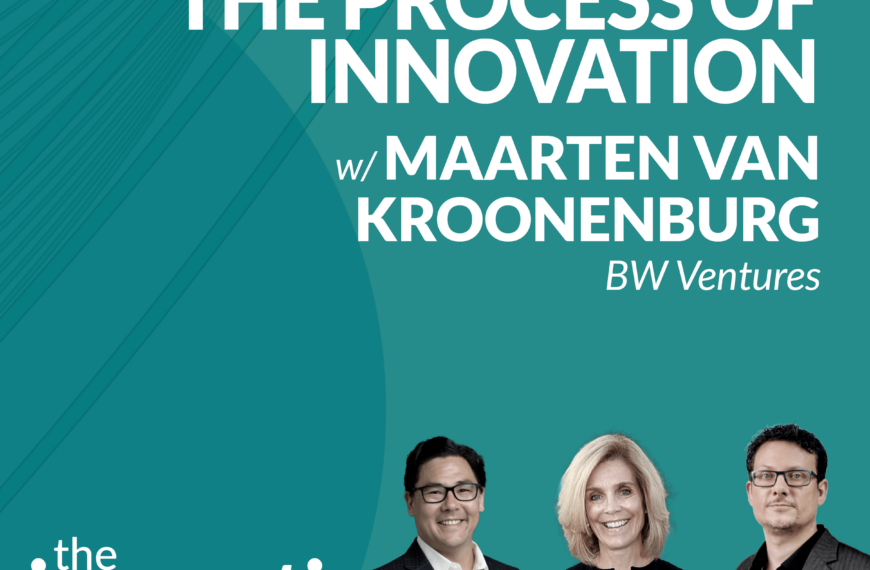 #34 The Process of Innovation with Martin van Kroonenburg, BW Ventures