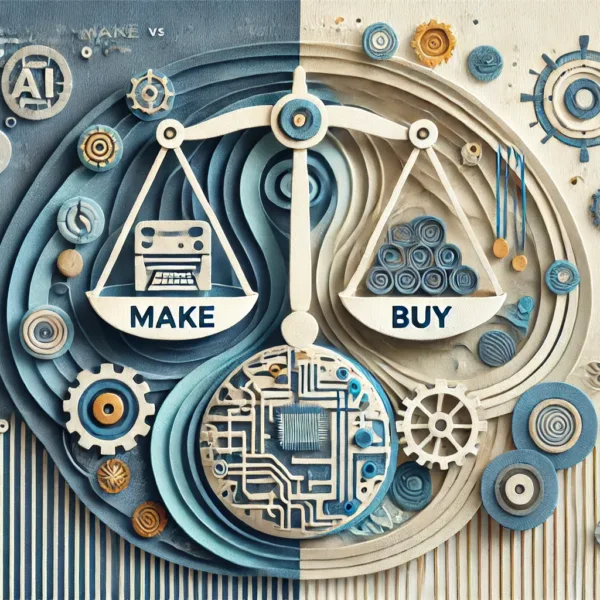 Balancing make vs. buy AI solutions
