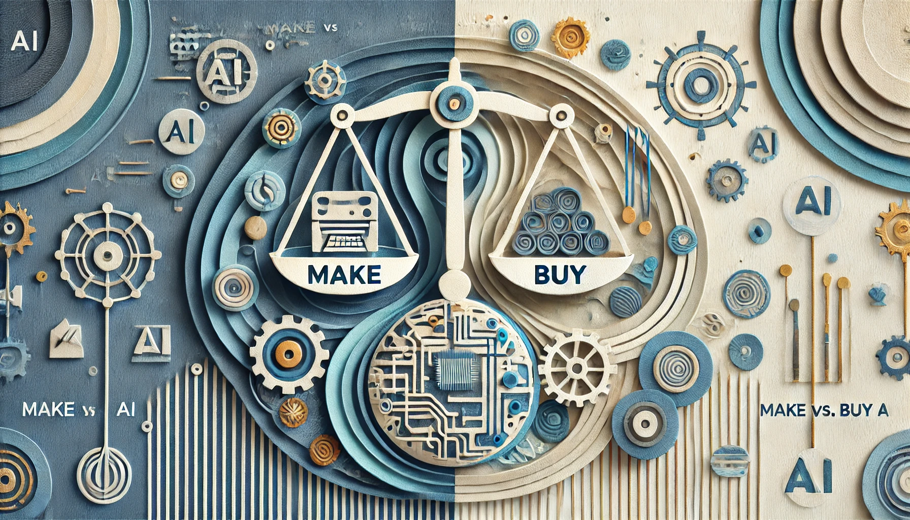 Balancing make vs. buy AI solutions