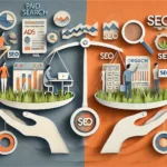 Balance paid search and SEO strategies