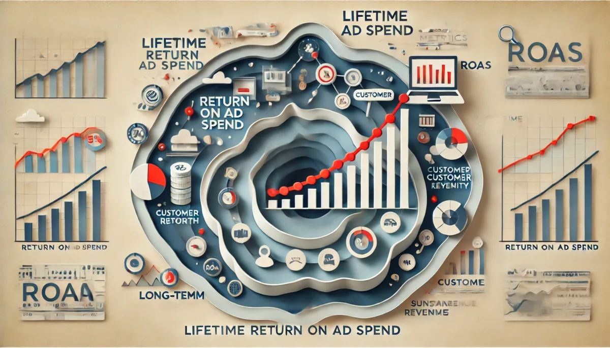Focusing on lifetime return on ad spend (ROAS) over short-term metrics