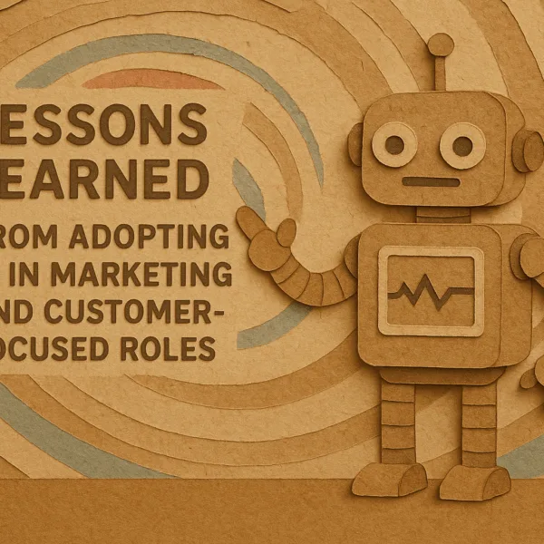 18 Lessons Learned from Adopting AI in Marketing and Customer-Focused Roles