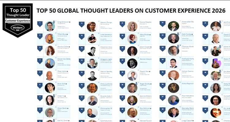 Greg Kihlström ranked #1 Customer Experience Thought Leader in 2026