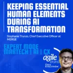 MERGE CEO Stephanie Trunzo on keeping essential human elements during your AI transformation