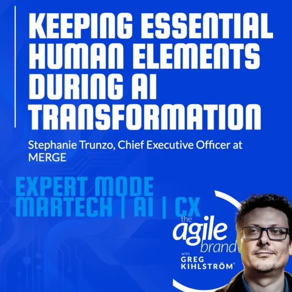 MERGE CEO Stephanie Trunzo on keeping essential human elements during your AI transformation