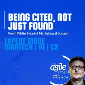 Scrunch’s Head of Marketing Kevin White on being cited, not just found: why ChatGPT referral traffic is only the tip of the iceberg