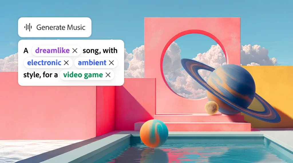 Adobe Generate Music update