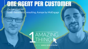 One Amazing Thing About Aampe by MoEngage with Zacahary Dorner
