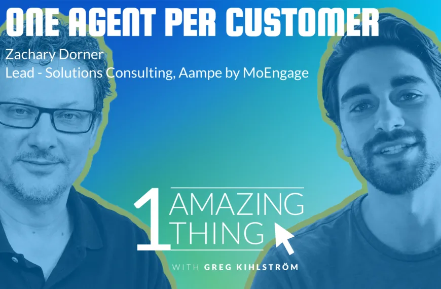 One Amazing Thing About Aampe by MoEngage with Zacahary Dorner